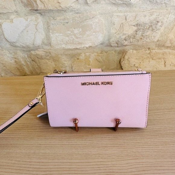 Michael Kors Jaycee medium zip signature zip backpack&wallet NWT authentic - Picture 12 of 13